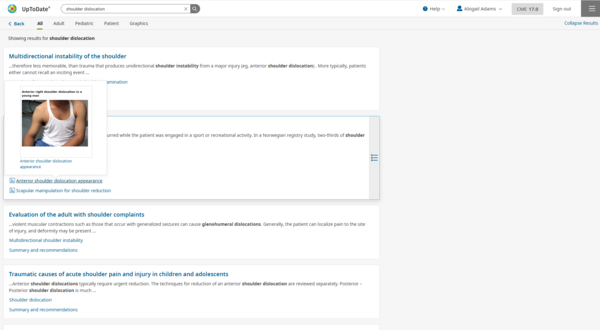 UpToDate shoulder dislocation graphic 4