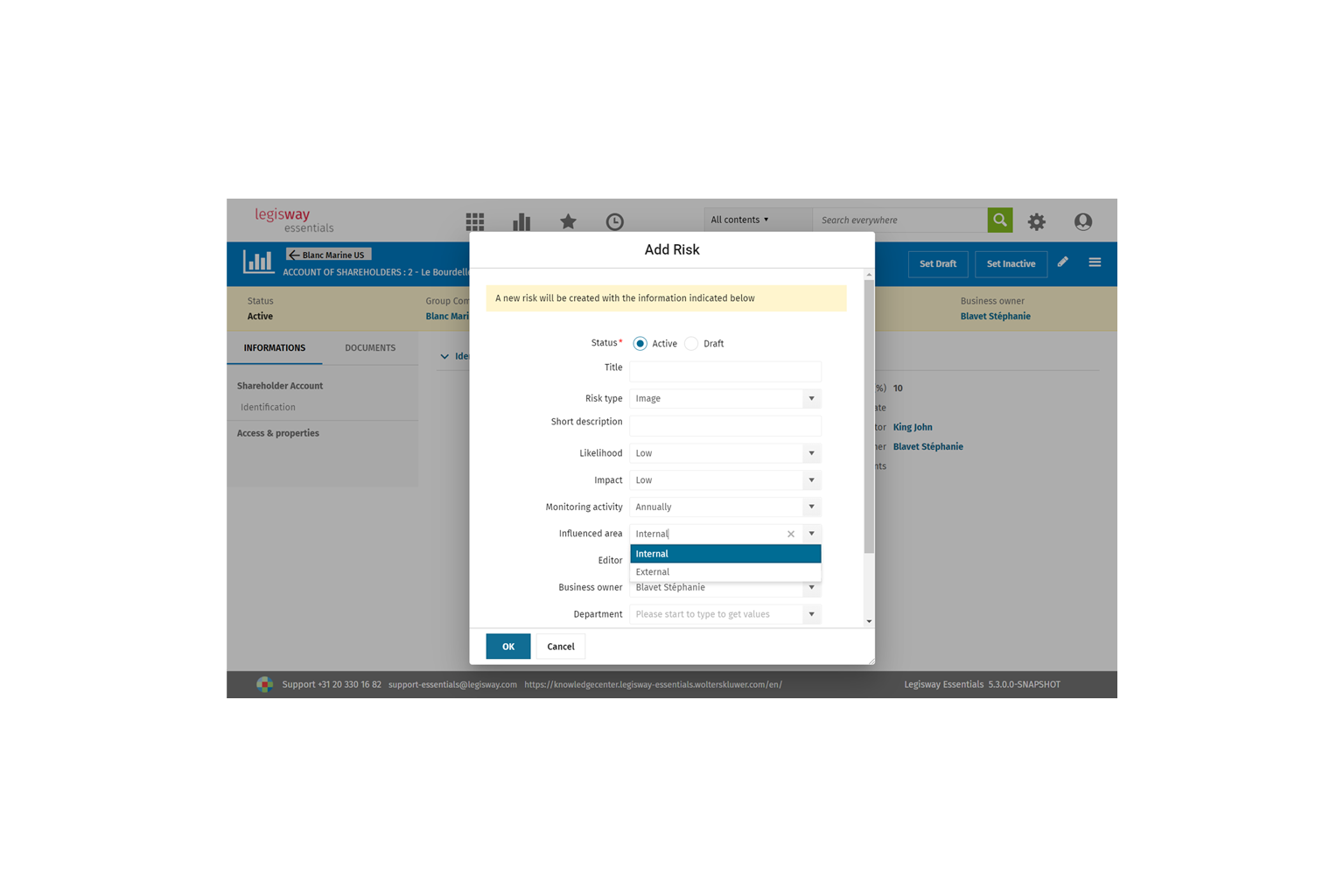 Centralisez vos informations juridiques et identifiez les risques