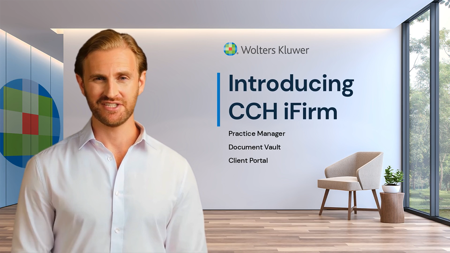 Screenshot of Introducing CCH iFirm video