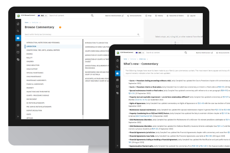 CCH iKnowConnect - Family Law - 2