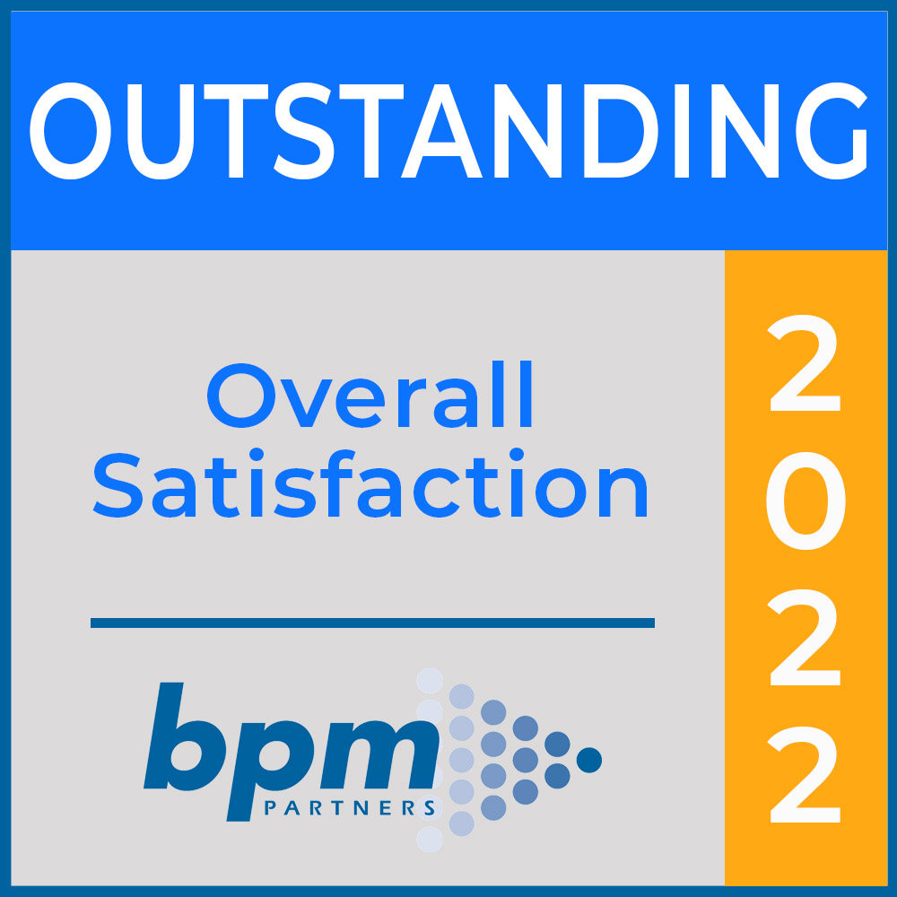 BPM Badge - Outstanding Overall Satisfaction