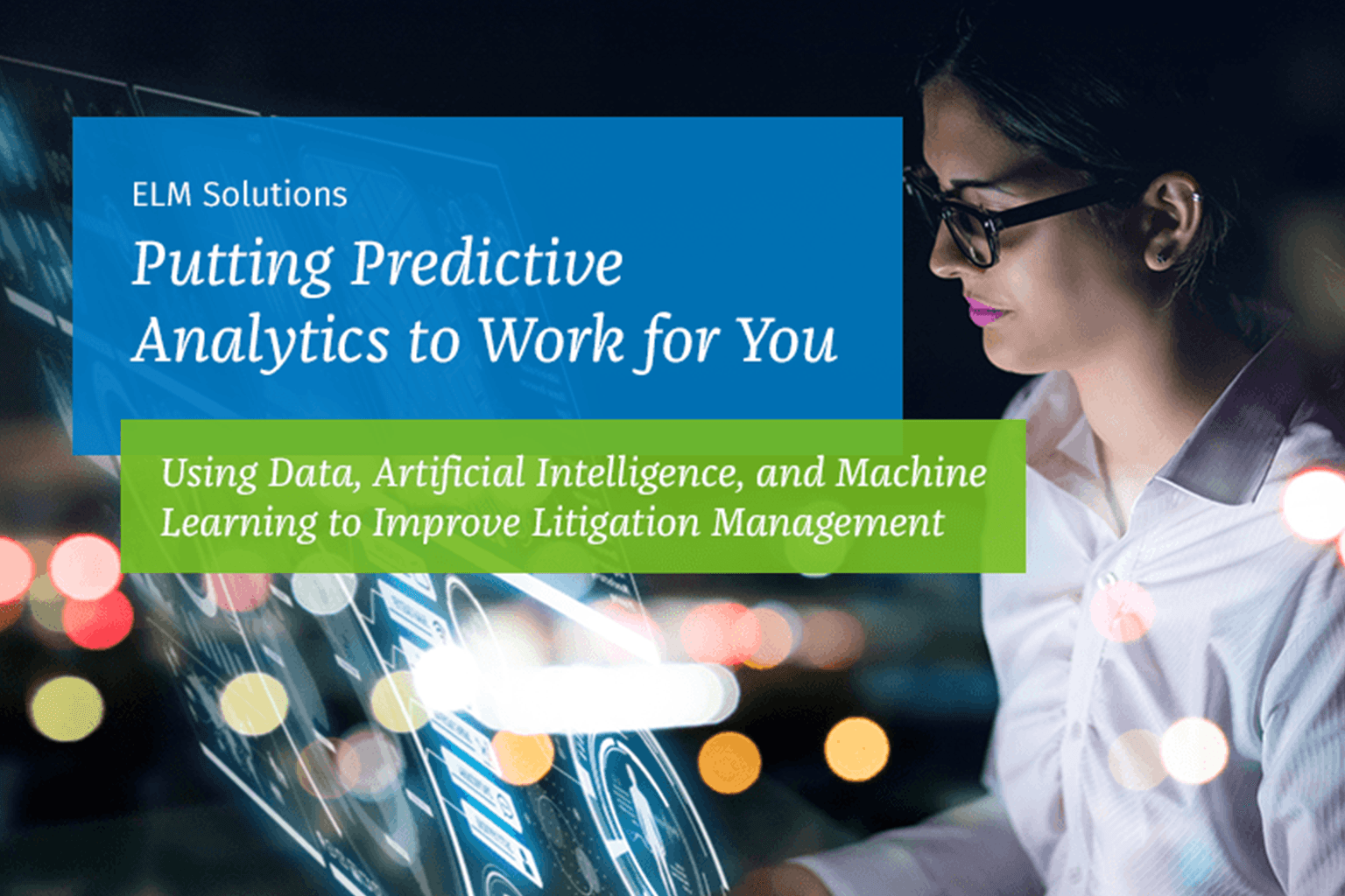 eBook: Putting Predictive Analytics to Work for You