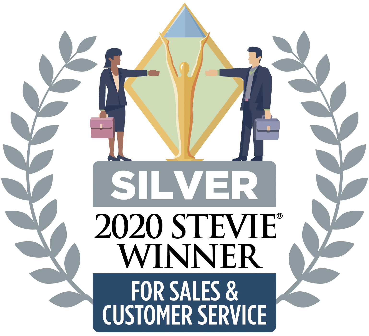 2020 Stevie Winner for Sales and Customer Service - Silver