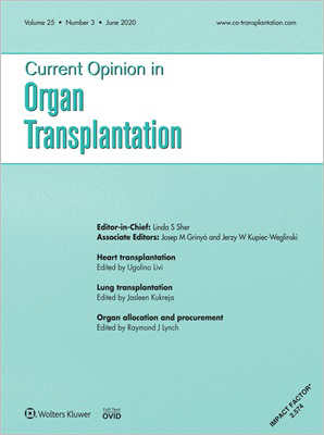 Current Opinion in Organ Transplantation