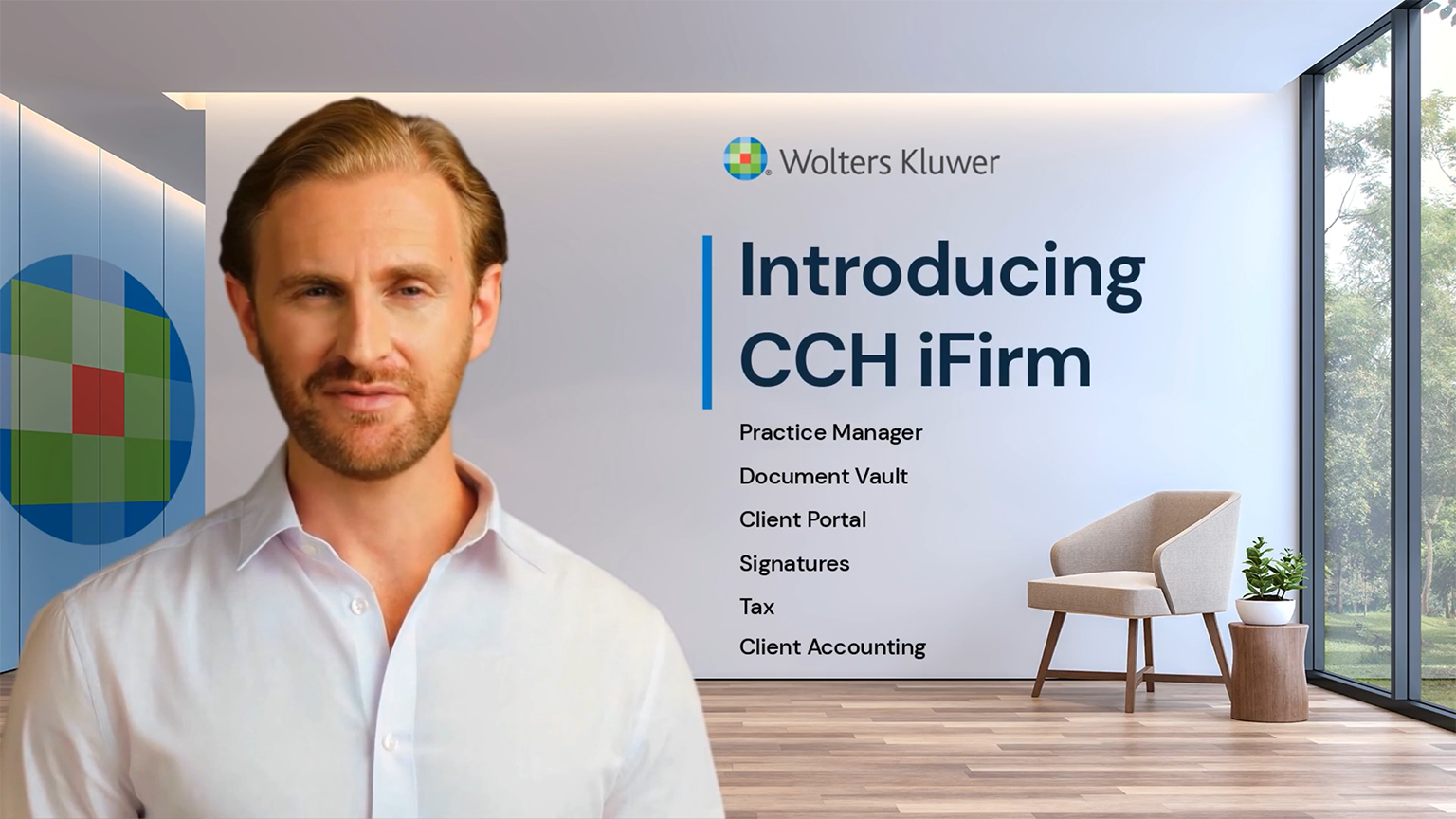 Screenshot of Introducing CCH iFirm video