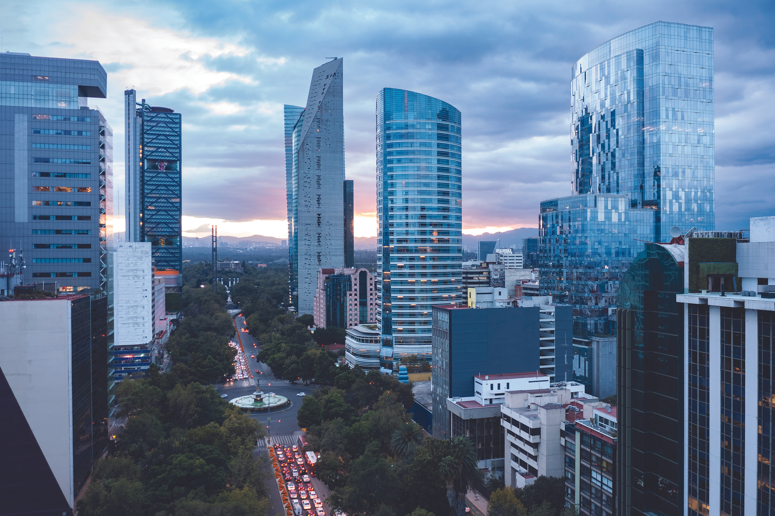 Mexico business district