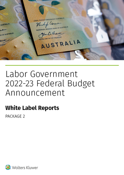 WK Federal Budget Labor 2022-2023 Reports Thumbnail Package 2