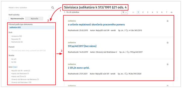 Vyhľadávajte v judikatúre vďaka presným filtrom