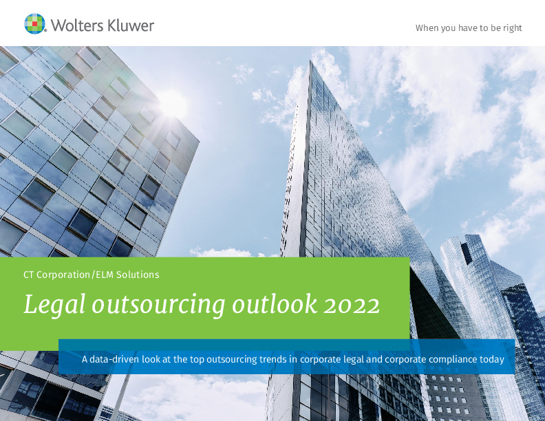 Legal outsourcing outlook 2022