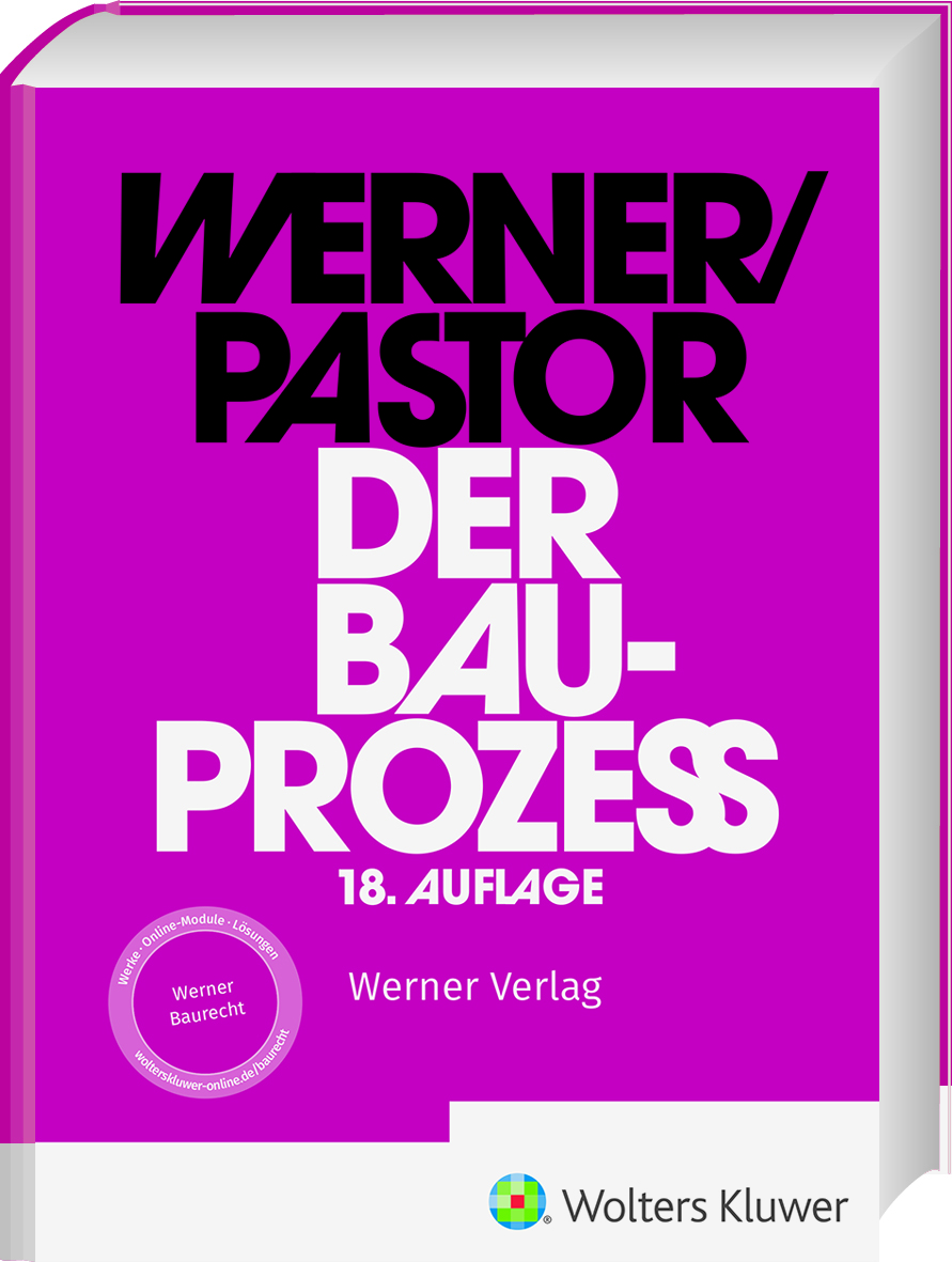 Werner Pastor, Der Bauprozess