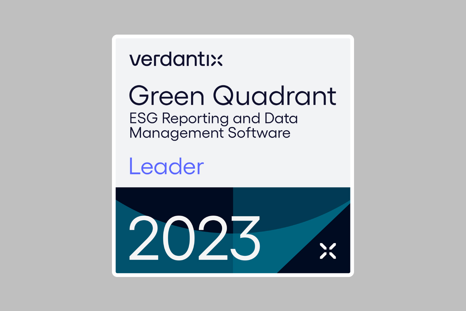 Verdandix Light Emblem Grey Background Card