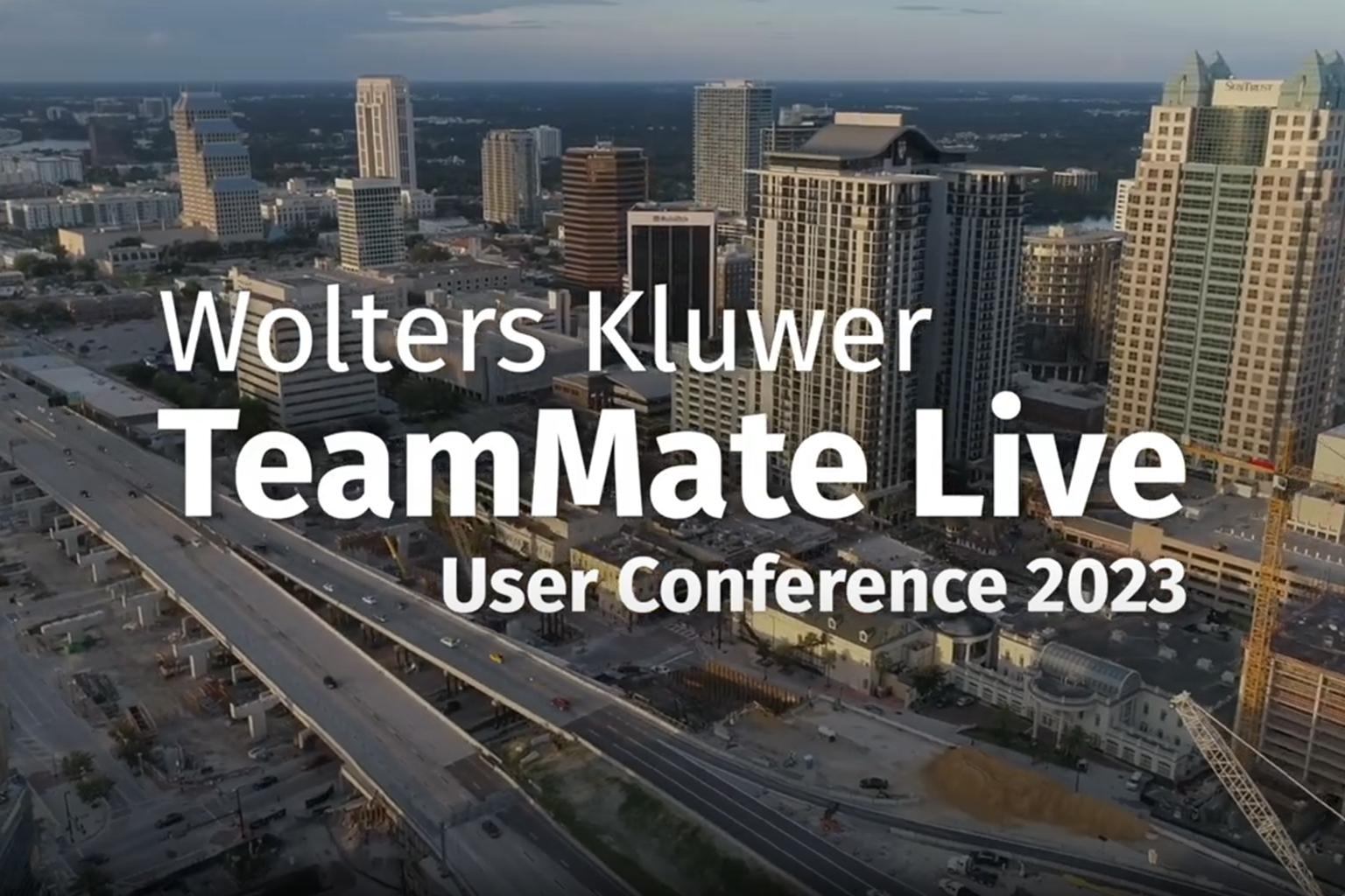 TeamMate Live User Conference 2023 Intro Video