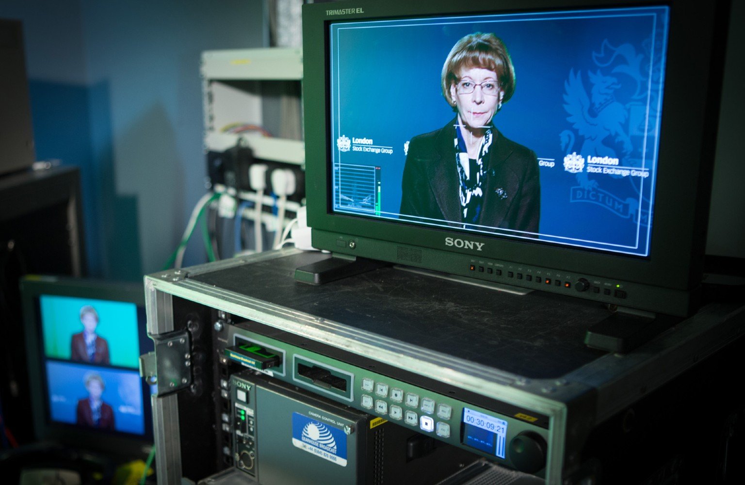 Nancy McKinstry London Stock Exchange studio CNBC Interview photo 2016