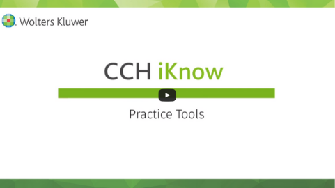 CCH iKnow Practical Tools