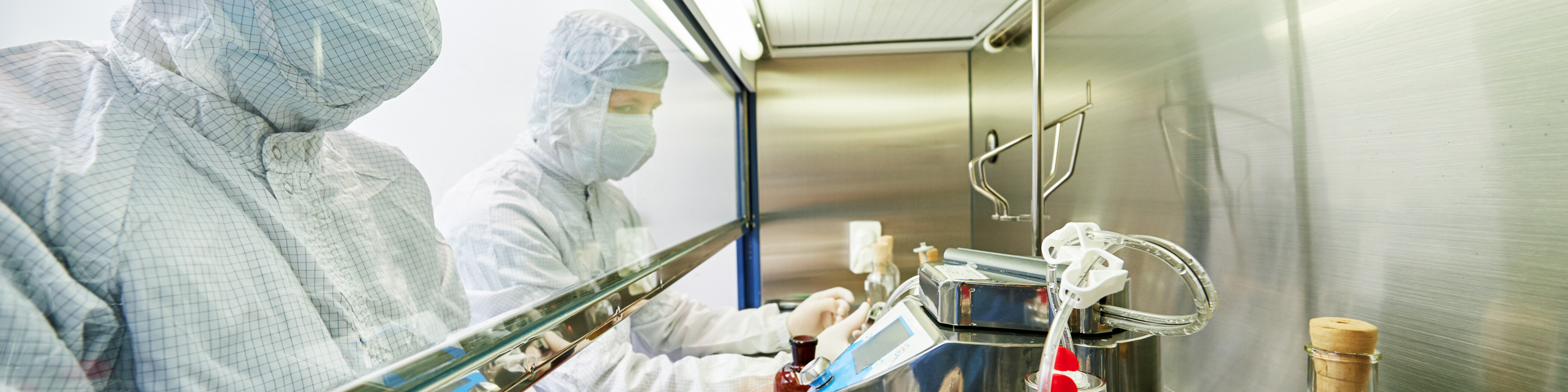 Sterile compounding under the hood
