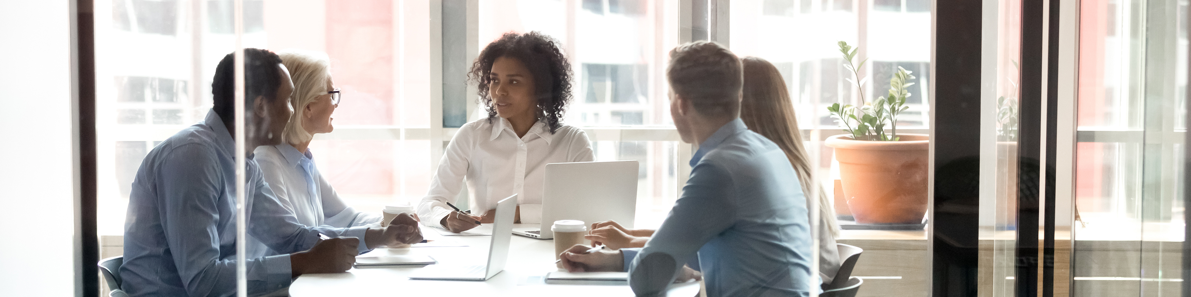 business people meeting in conference room