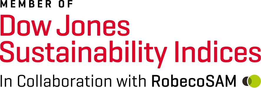 Member of Dow Jone Sustainability Indices