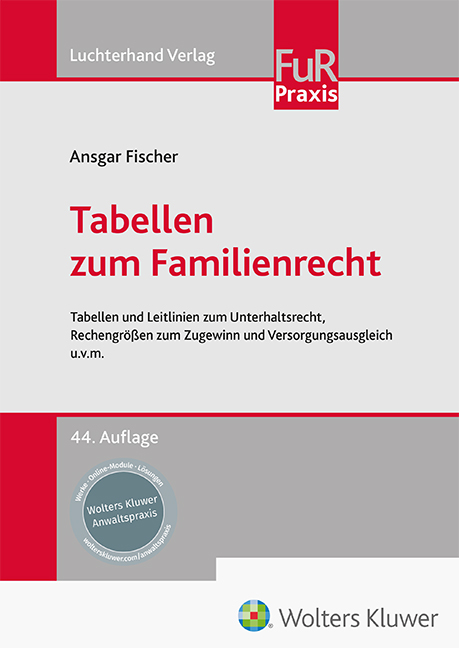 Tabellen Familienrecht Fischer