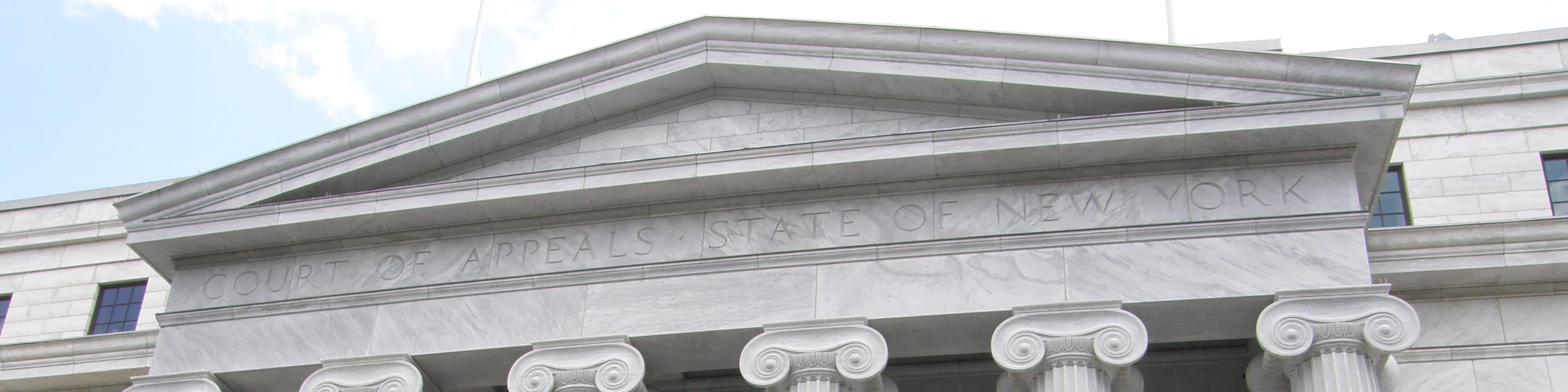 An image of the New York Court of Appeals building