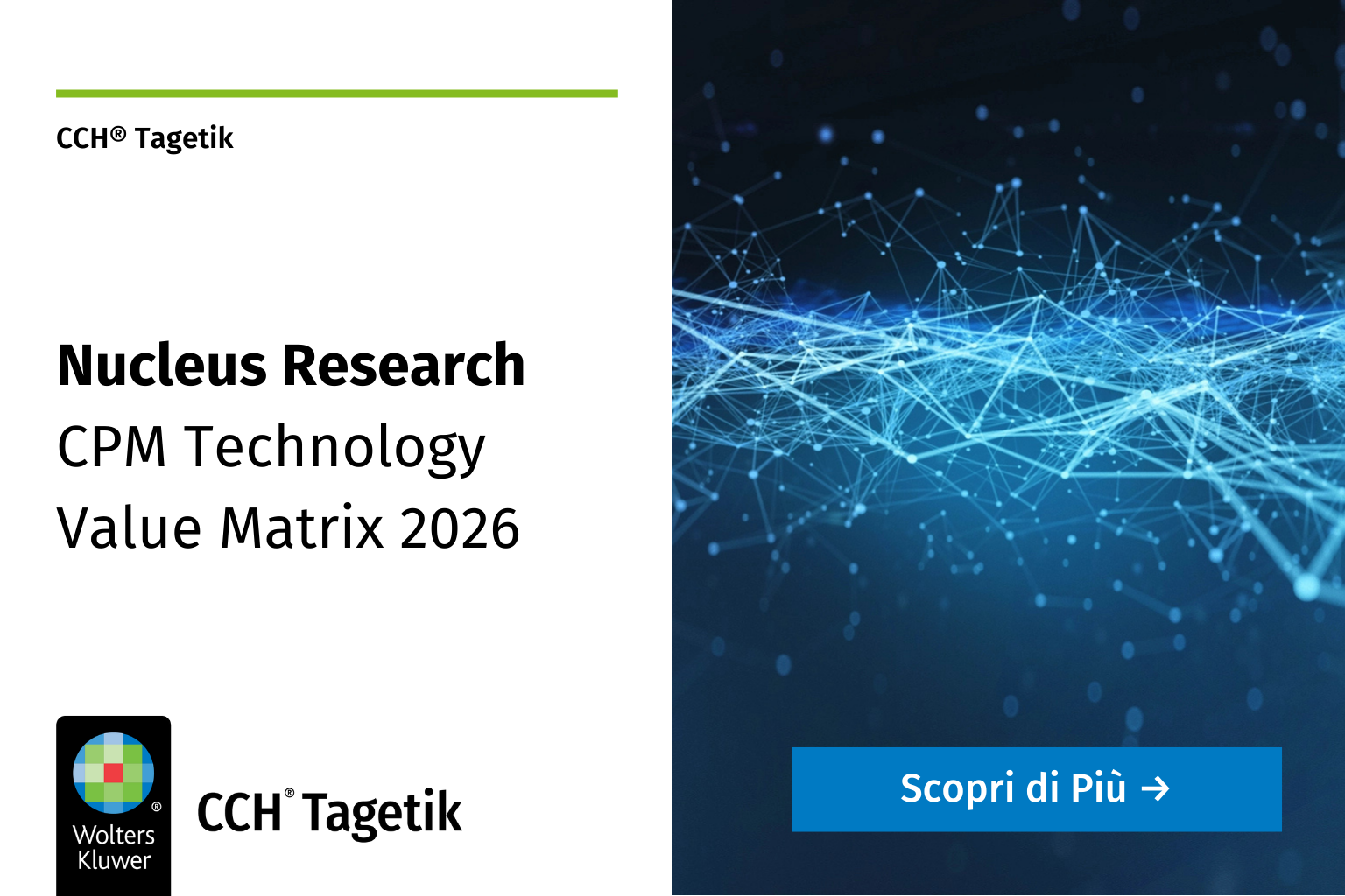 CCH Tagetik: Leader nel Nucleus Research CPM Technology Value Matrix ...
