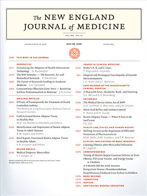 NEJM Volume 395 Issue 8: August 2026 Edition - News Directory 3